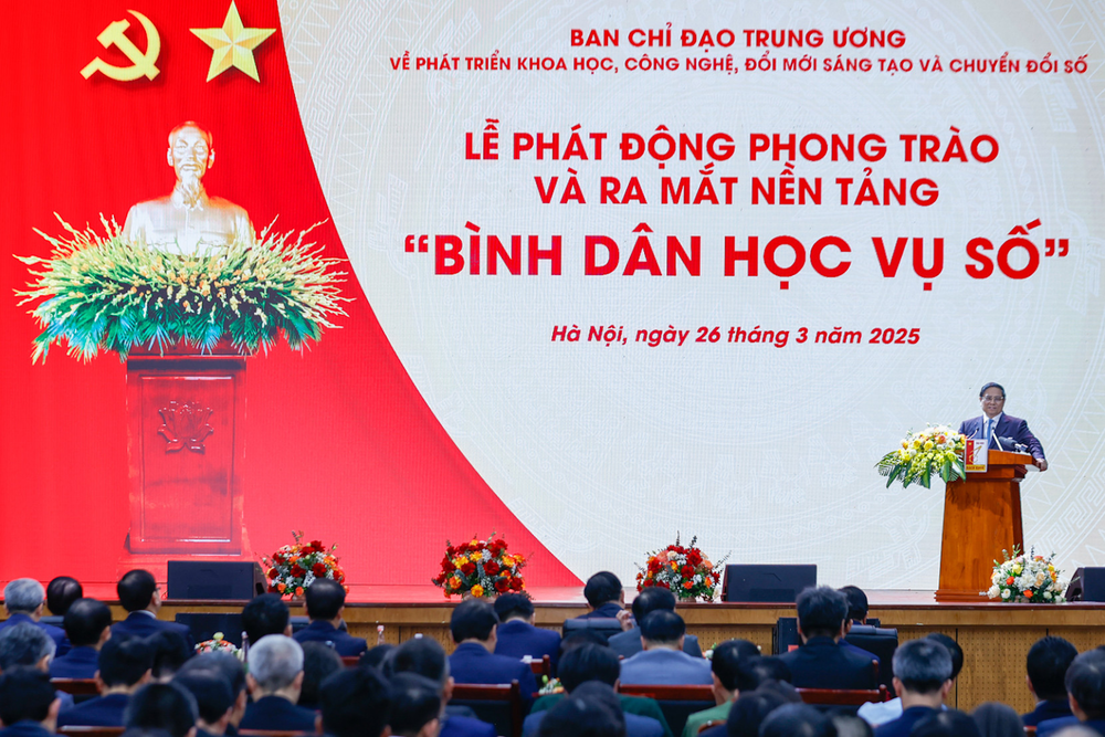 Thủ tướng Chính phủ Phạm Minh Chính phát biểu tại sự kiện