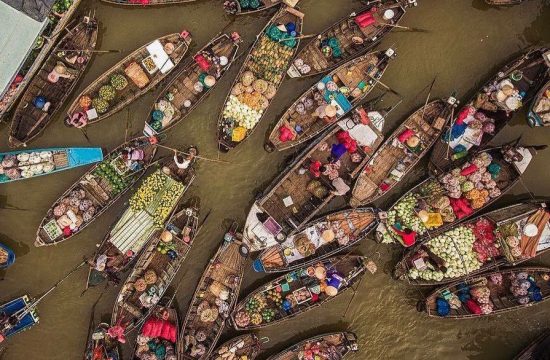 Độc đáo Chợ nổi Cái Bè Đồng Tháp bình dị và đặc sắc 57