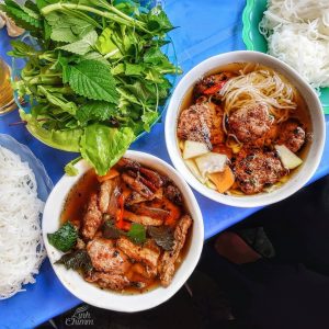 Bún chả Bát Sứ