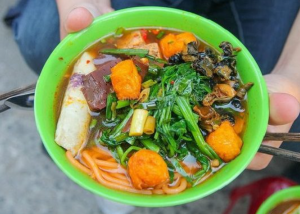 Bún đỏ cao nguyên: Đặc sản nổi tiếng lừng danh đất Kon Tum (Quảng Ngãi) 19