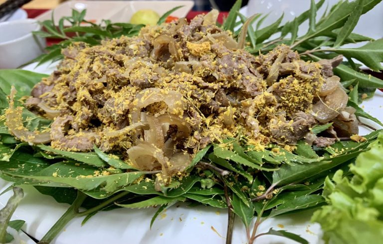 Ẩm thực: Nem ngựa Lục Ngạn