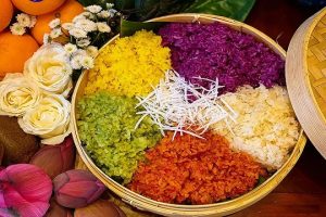 Xôi ngũ sắc - Nghệ thuật từ màu lá  30