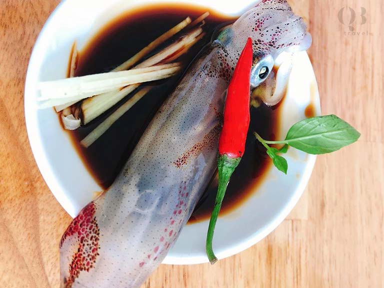 Mực nhảy Vũng Áng